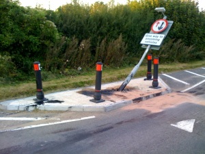 Safer roads in Oxfordshire.