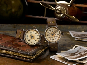 Two aged pilots' watches